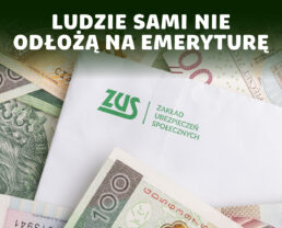 ZUS - moloch, przymus, czy opłacalny instrument finansowy? | dr Janina Petelczyc