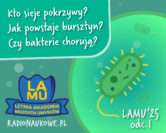 Czy bakterie chorują? Kto sieje pokrzywy? Jak powstaje bursztyn? LAMU'2025 odc. 1