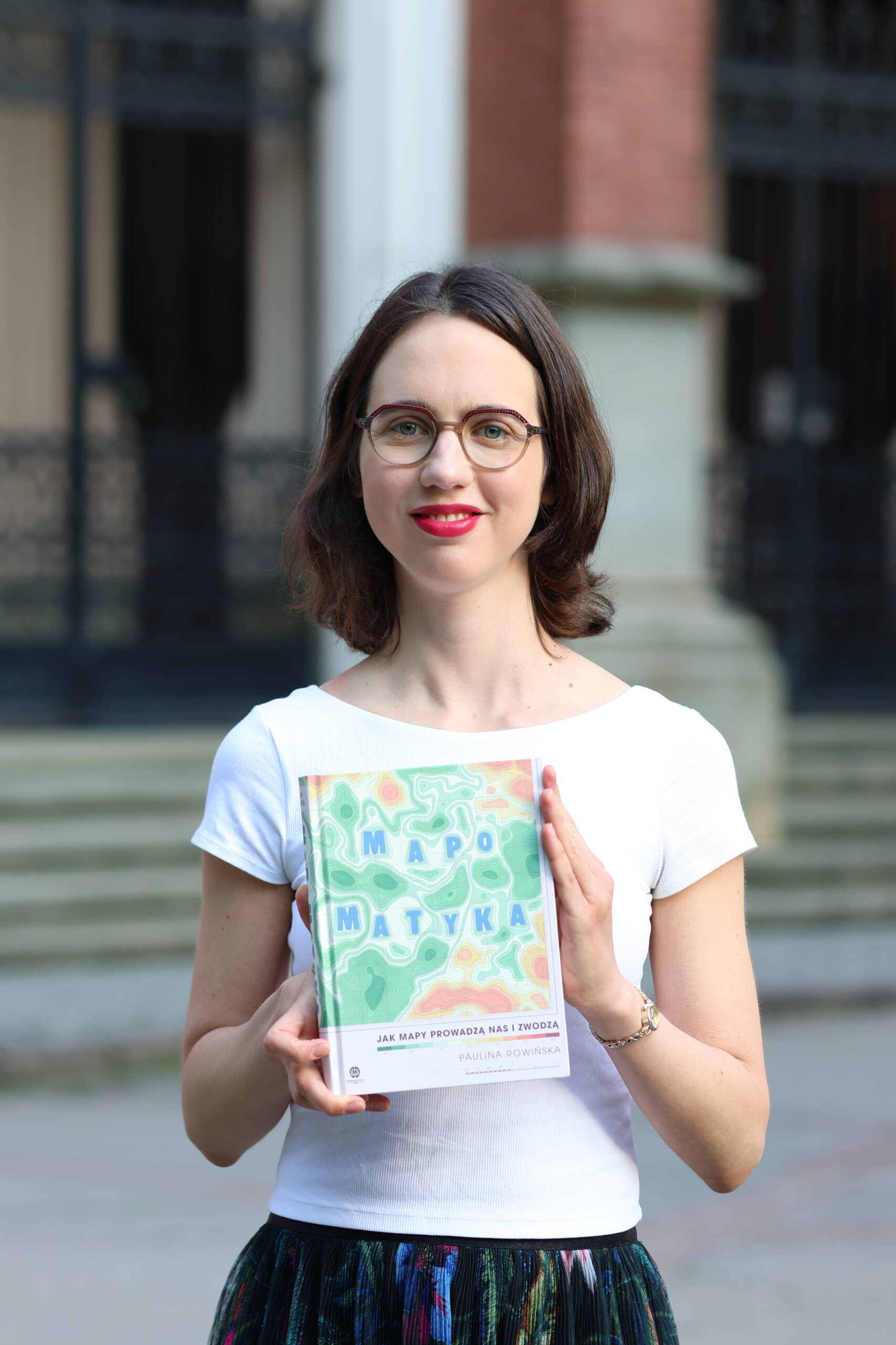 Author meeting with Dr. Paulina Rowińska. Warsaw, June 26